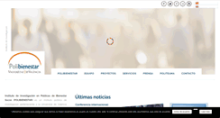 Desktop Screenshot of polibienestar.org