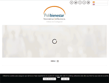 Tablet Screenshot of polibienestar.org